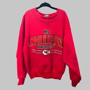 KC CHIEFS VINTAGE CREW